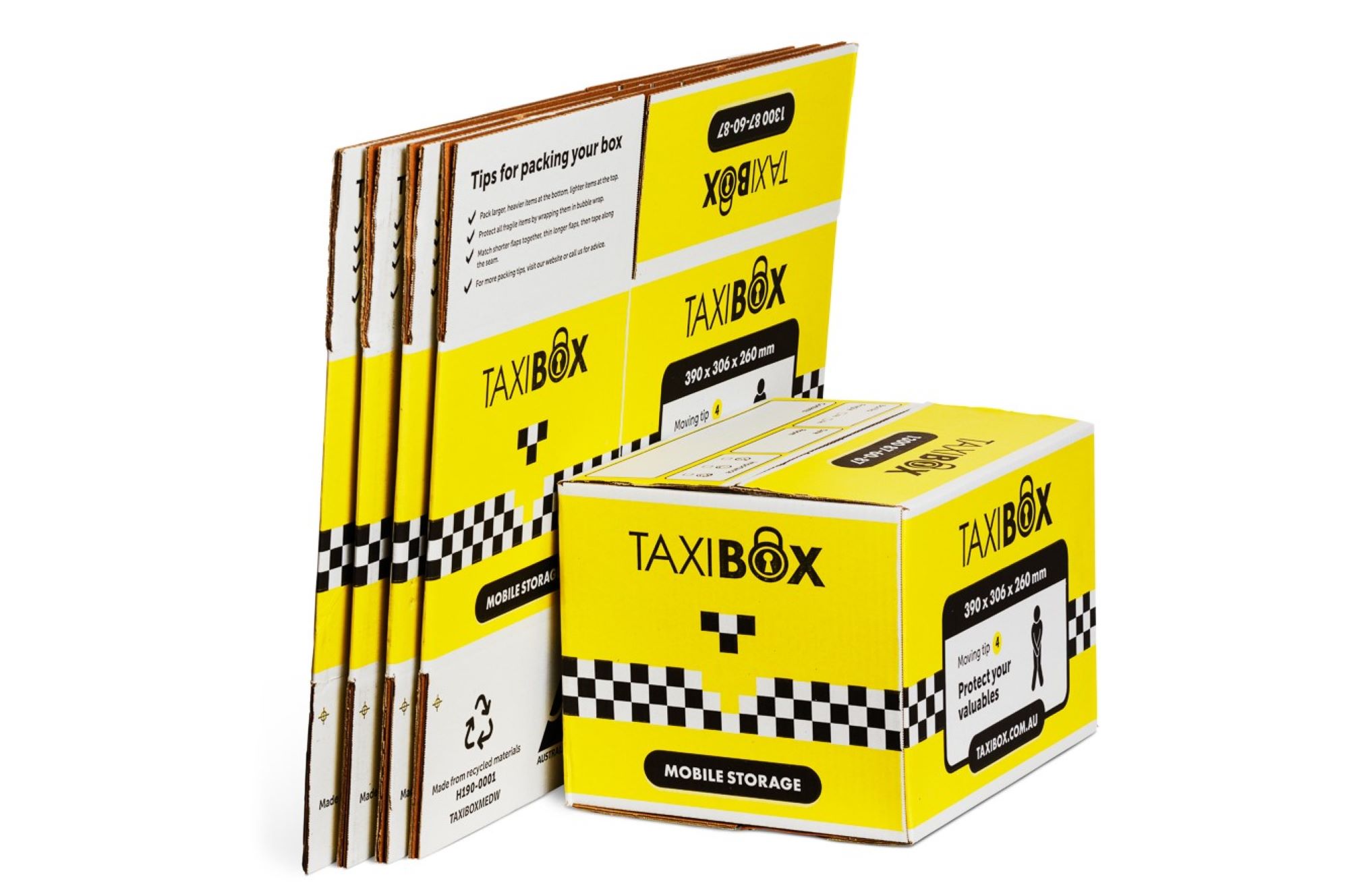5x Medium Box Pack